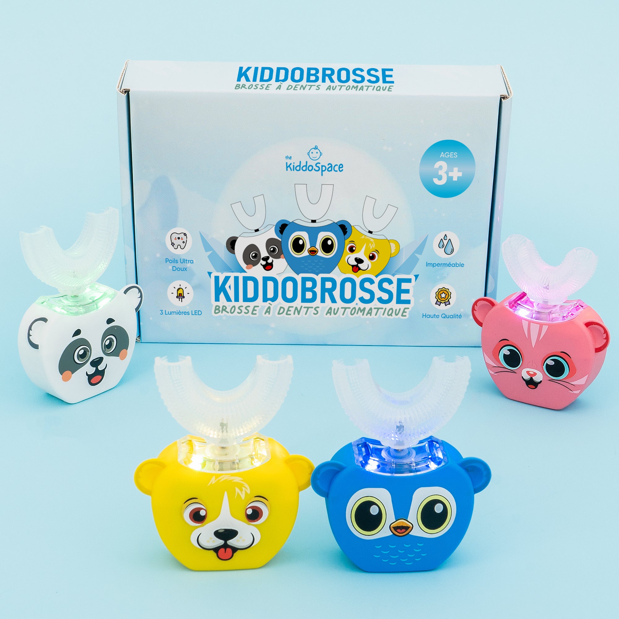 KiddoBrosse - Une nouvelle et efficace manière de se brosser les dents