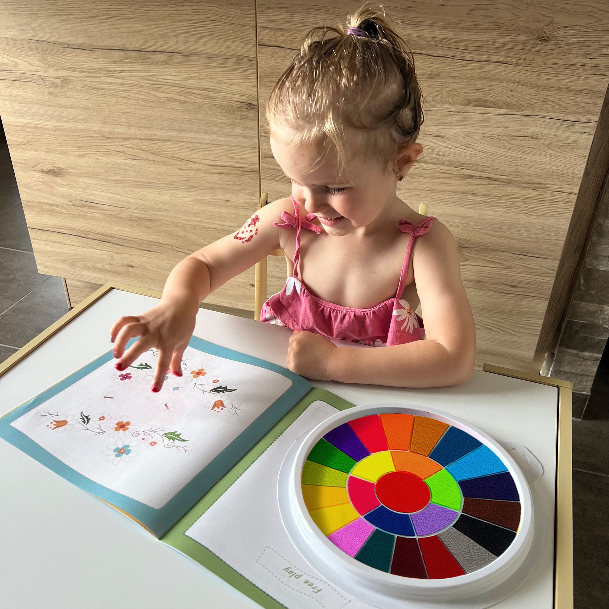 Kit de peinture au doigt KiddoSpace