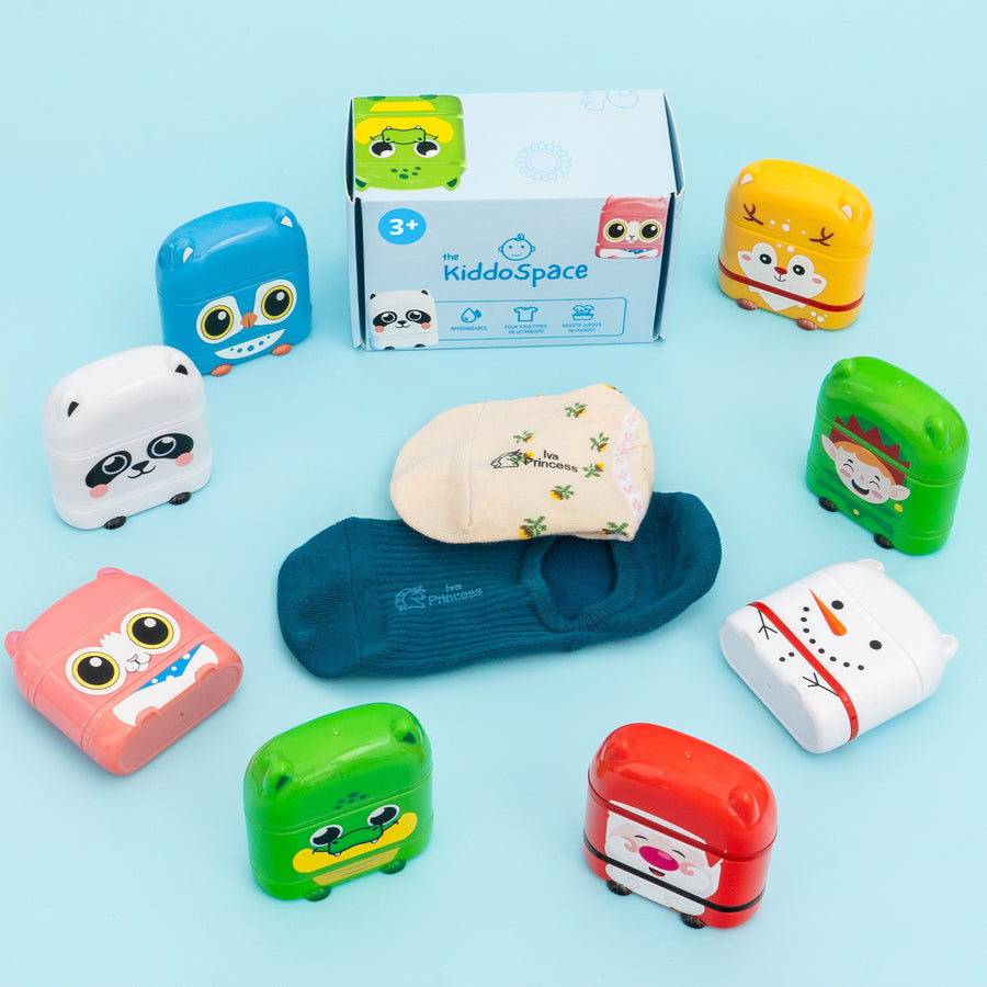 KiddoTampon™  - Tampon Personnalisé avec Nom (Édition de Noël 2025)