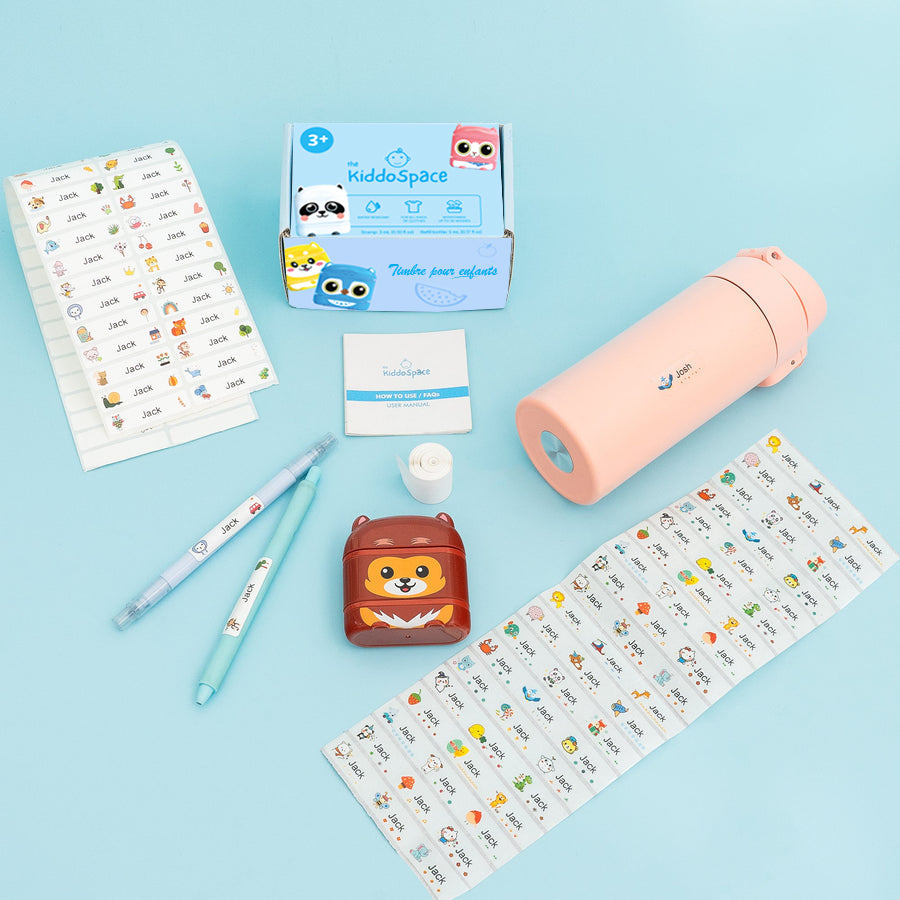 KiddoTampon 2.0 – Kit d’étiquetage complet