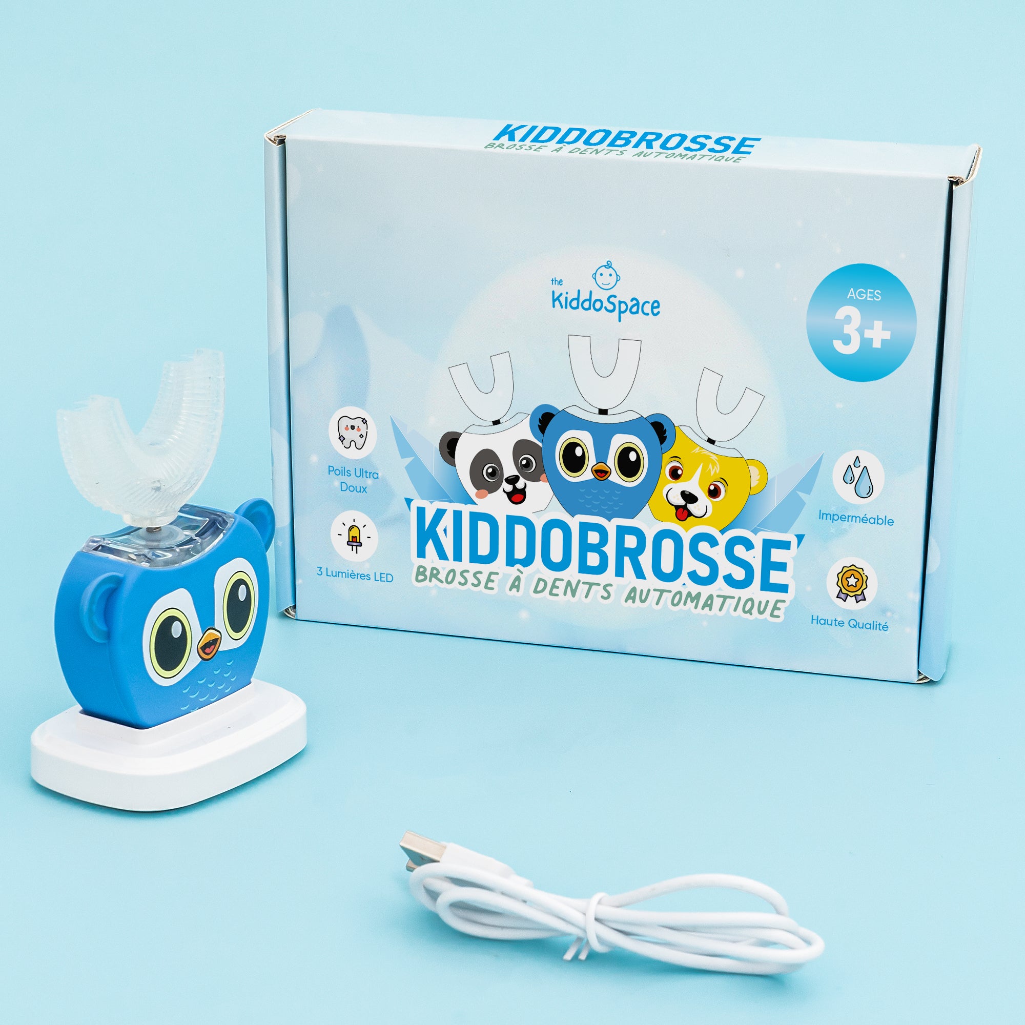 KiddoBrosse - Une nouvelle et efficace manière de se brosser les dents