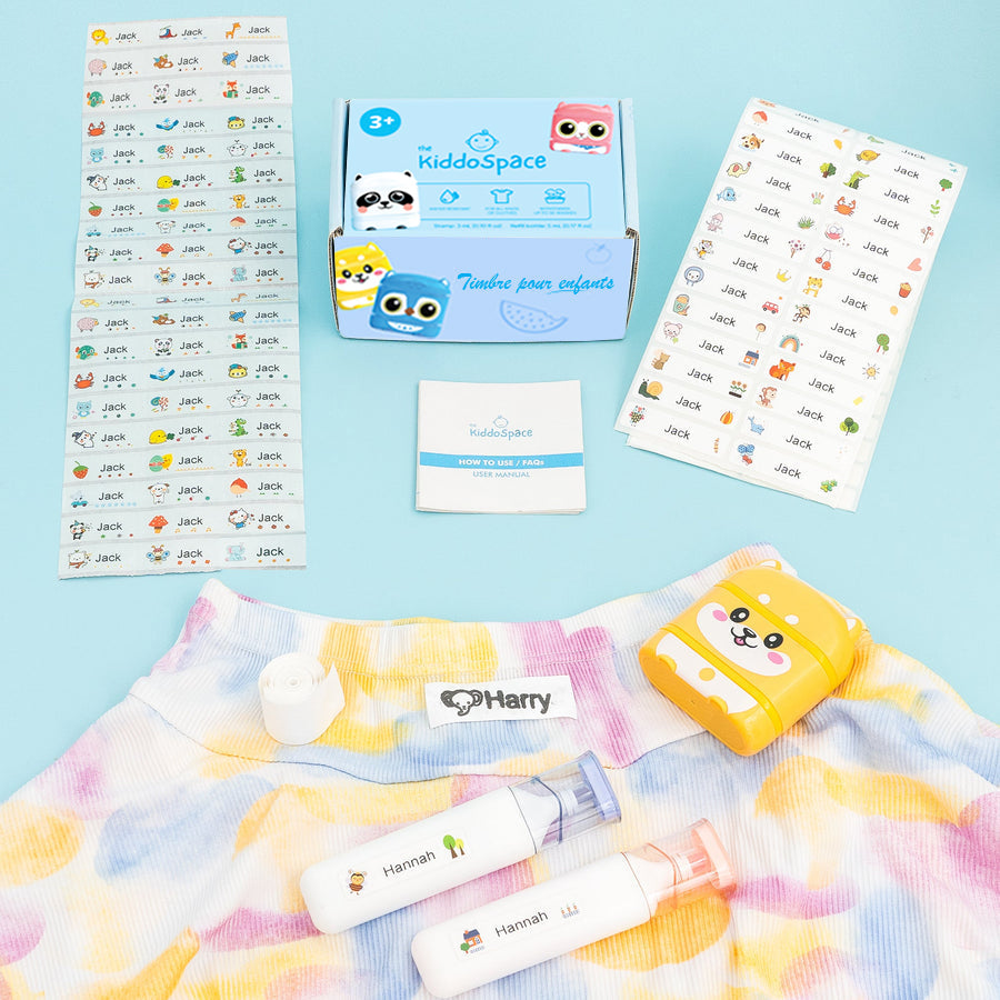 KiddoTampon 2.0 – Kit d’étiquetage complet