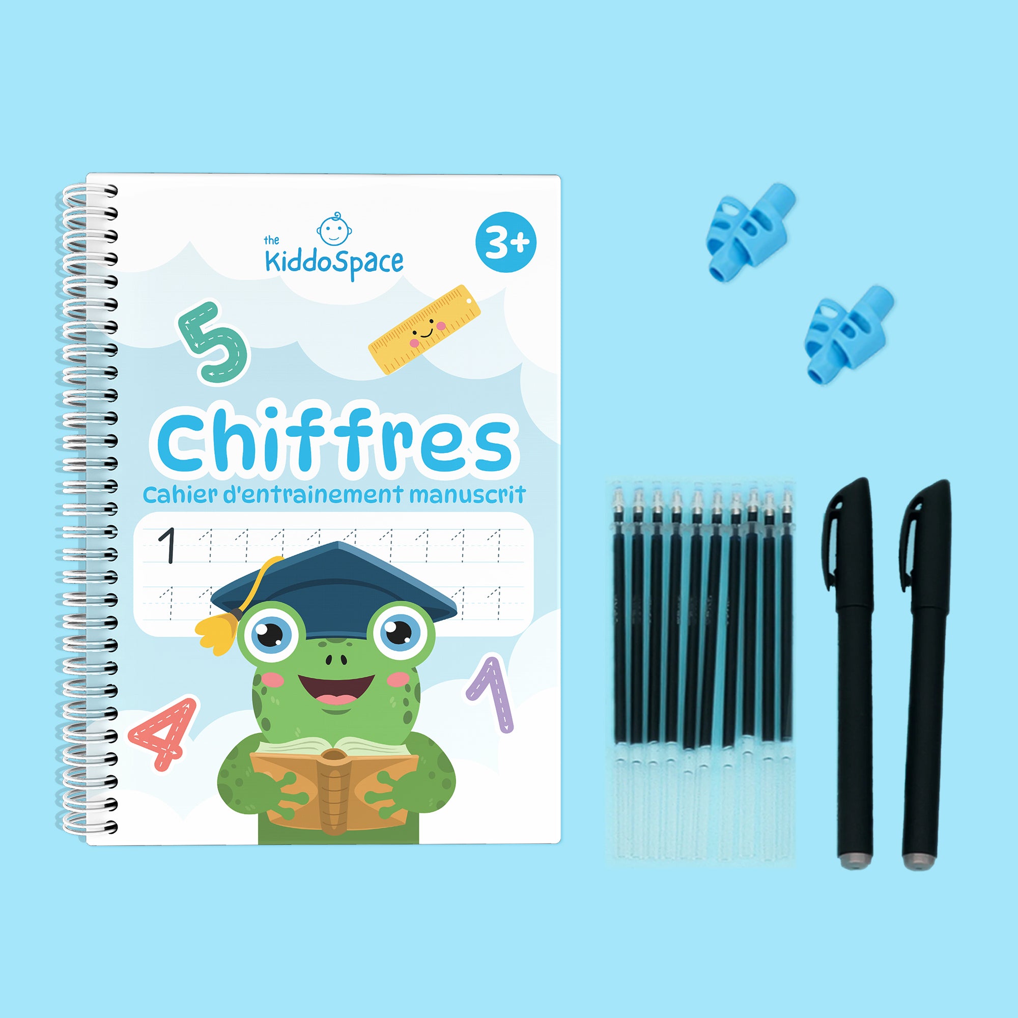 10x Recharges supplémentaires à encre + 2x Stylos supplémentaires avec encre invisible + 2x Supplémentaire poignées de stylo + 1x Livre des Nombres supplémentaire