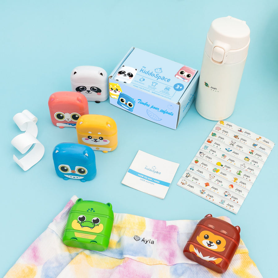 KiddoTampon 2.0 – Starter Pack d’étiquetage