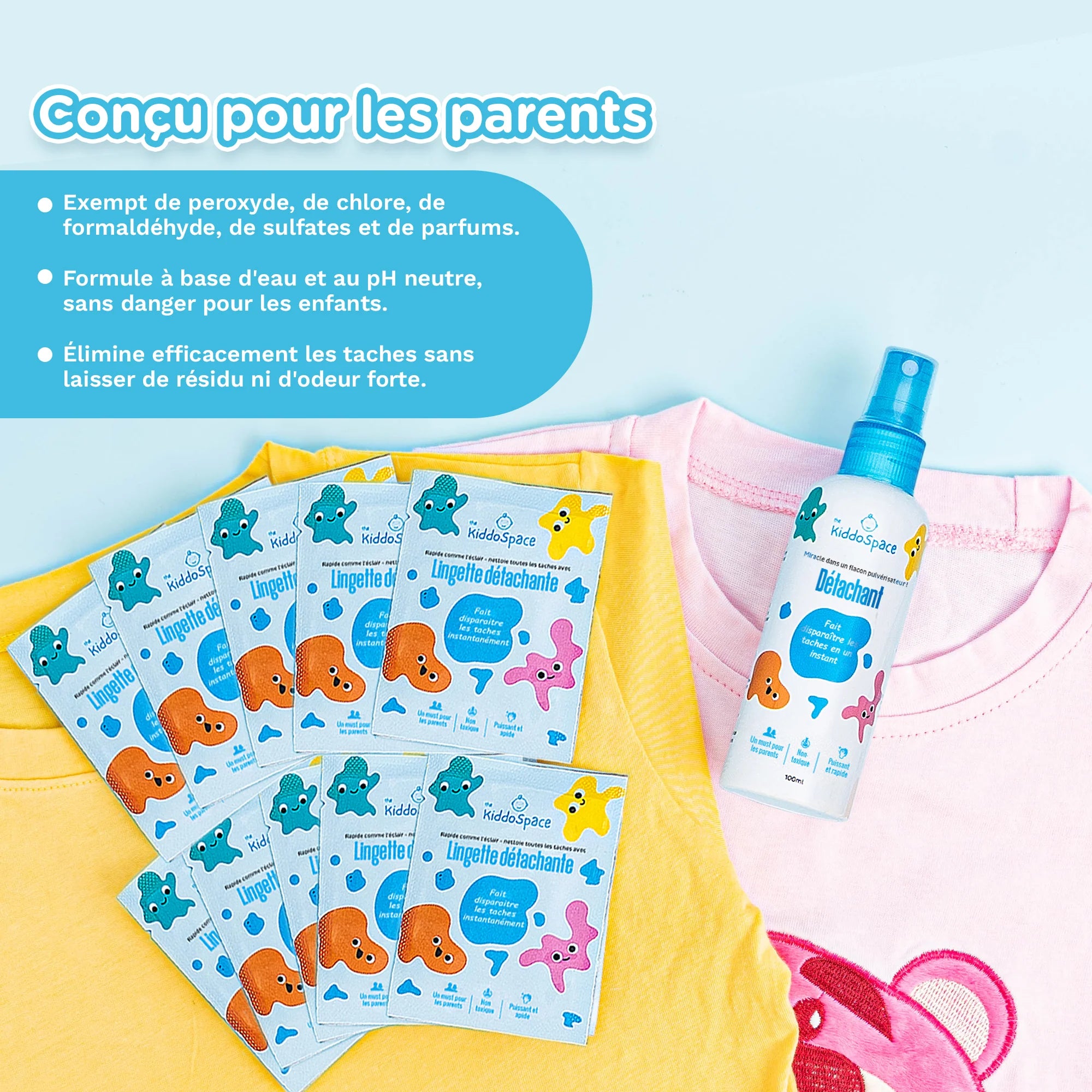 Kit détachant KiddoSpace