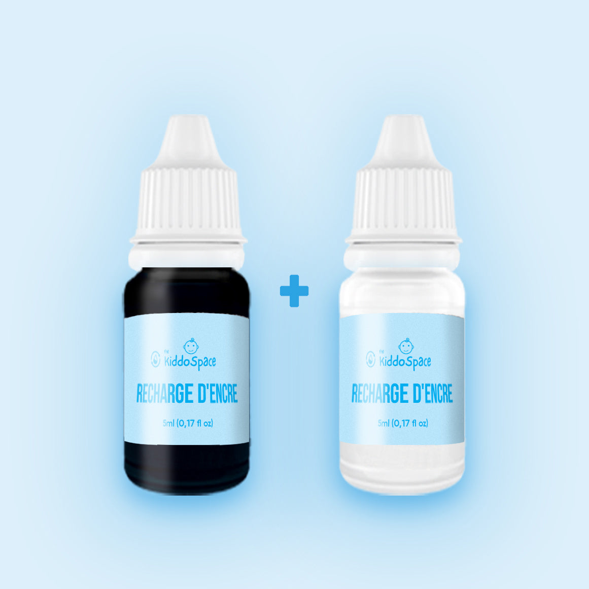 Recharges d’encre noire et blanche