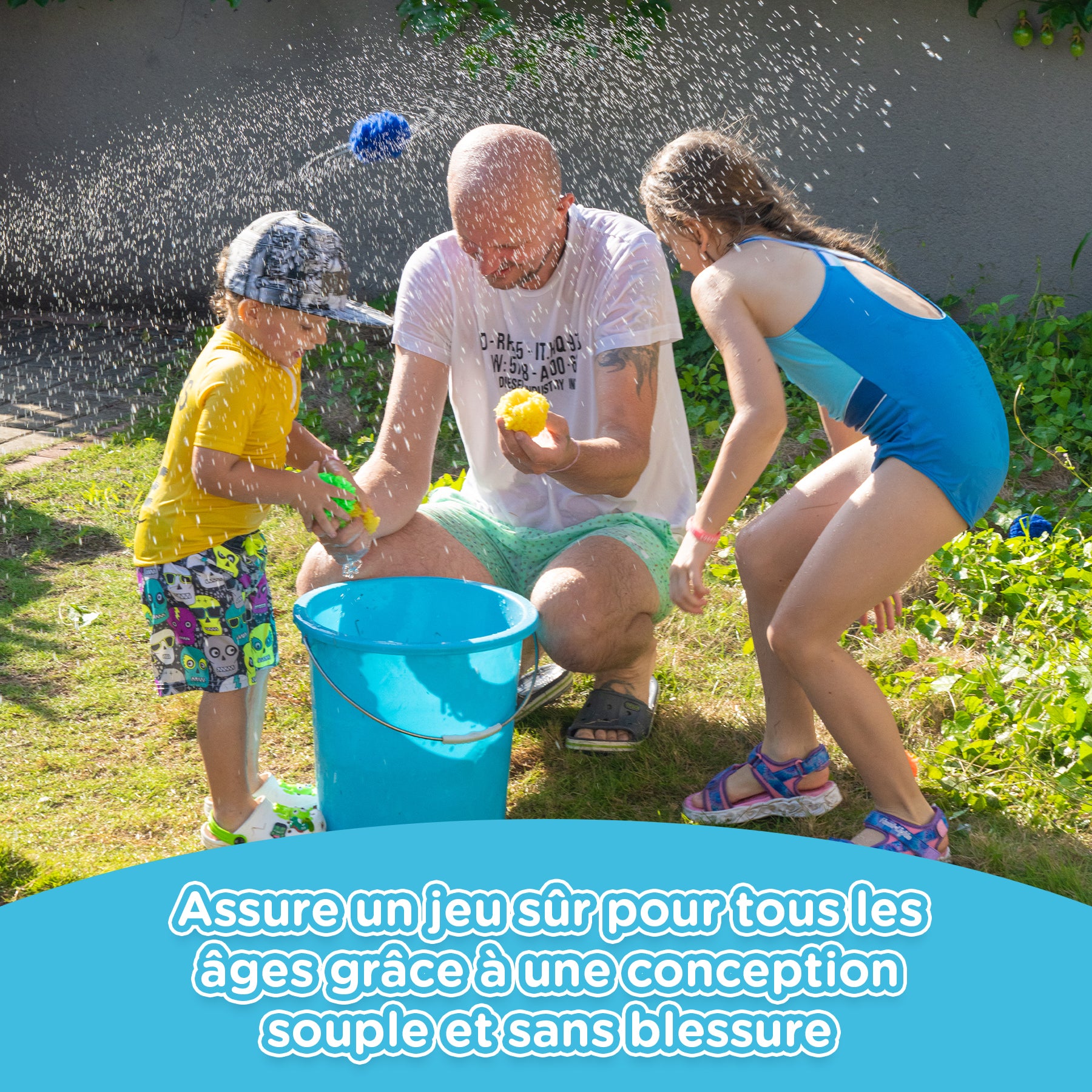 KiddoSpace Balles Éponge Réutilisables (Achetez 10, Recevez 20 Gratuites)