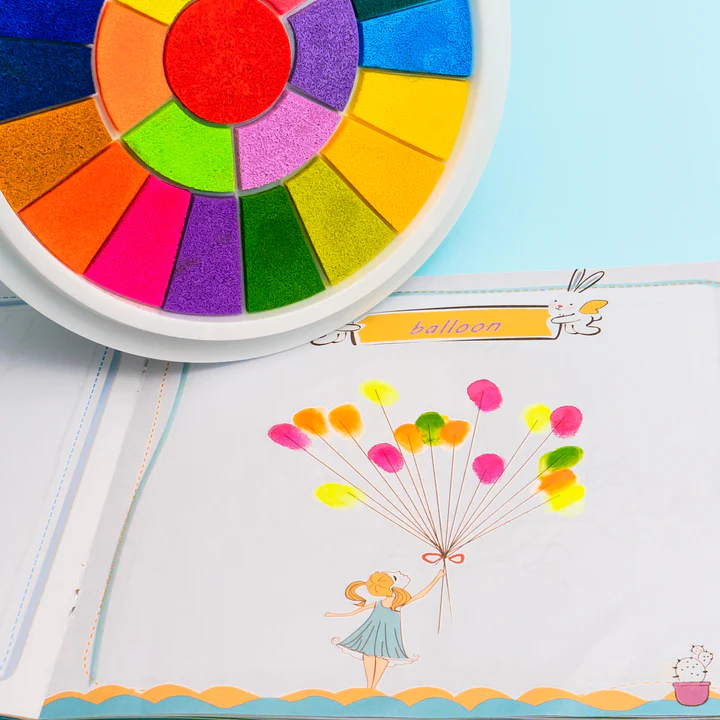 Kit de peinture au doigt KiddoSpace